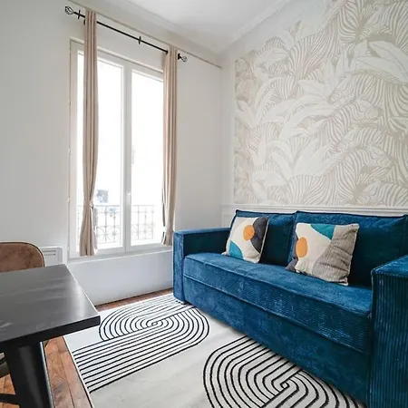Appartamento Niepce - Blue Flat Next To Avenue Du Maine